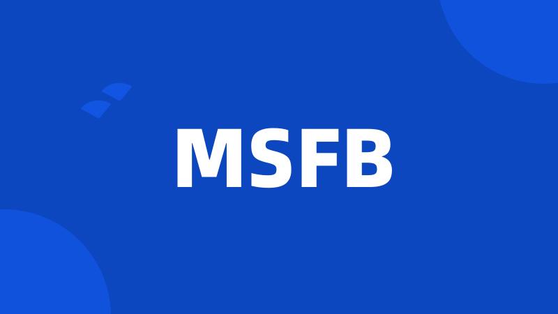 MSFB