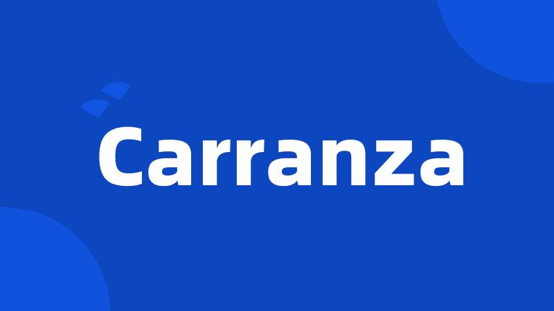 Carranza