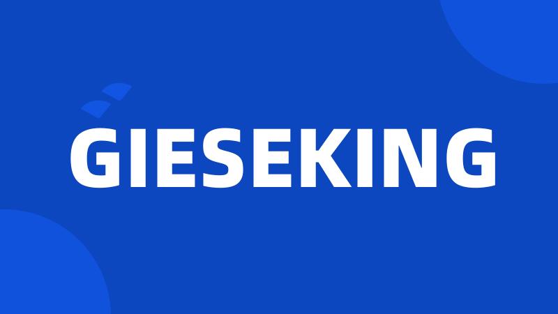 GIESEKING