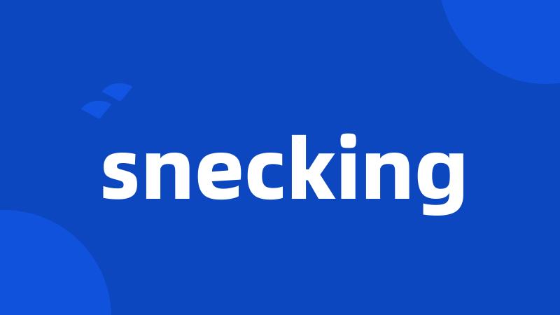 snecking