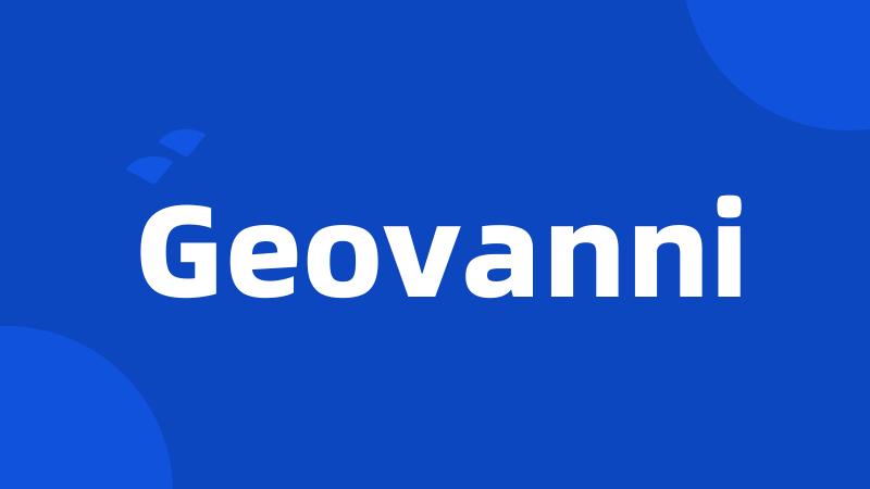 Geovanni