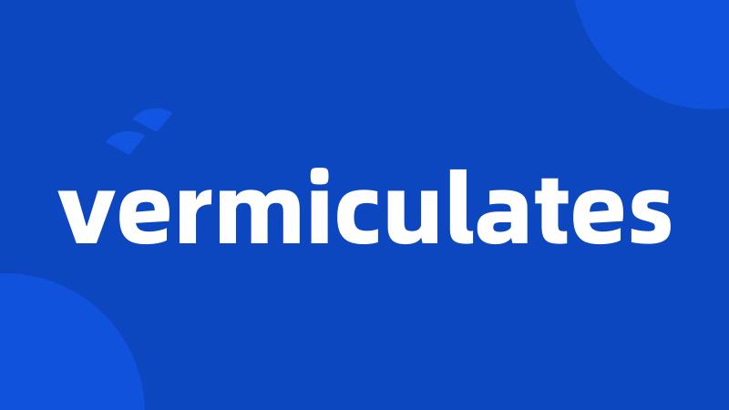 vermiculates