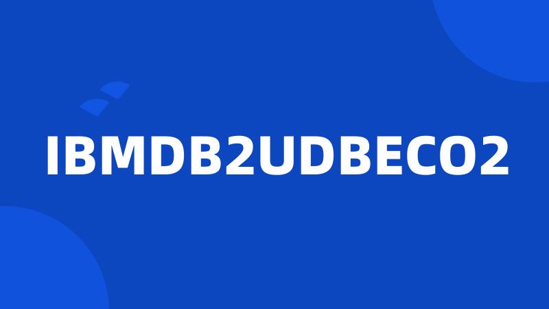 IBMDB2UDBECO2