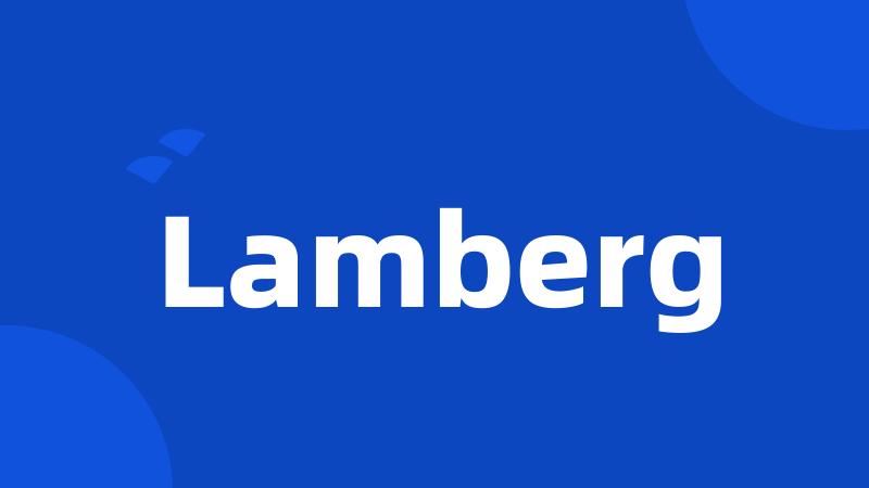 Lamberg