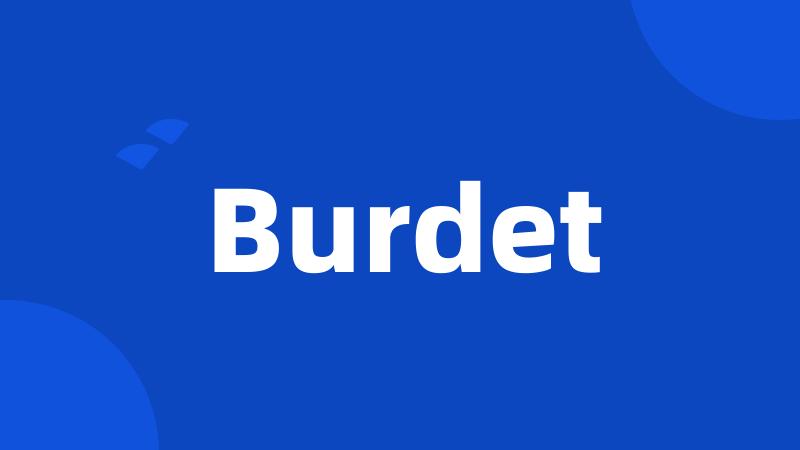 Burdet