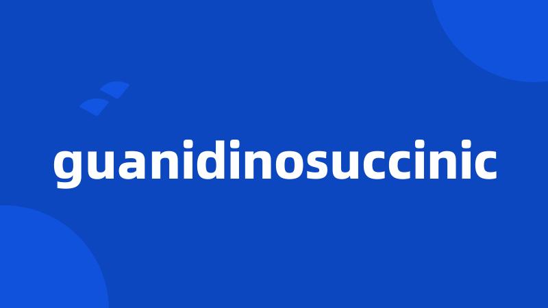 guanidinosuccinic