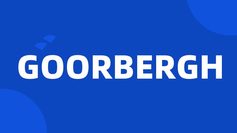 GOORBERGH