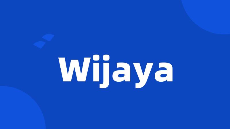 Wijaya