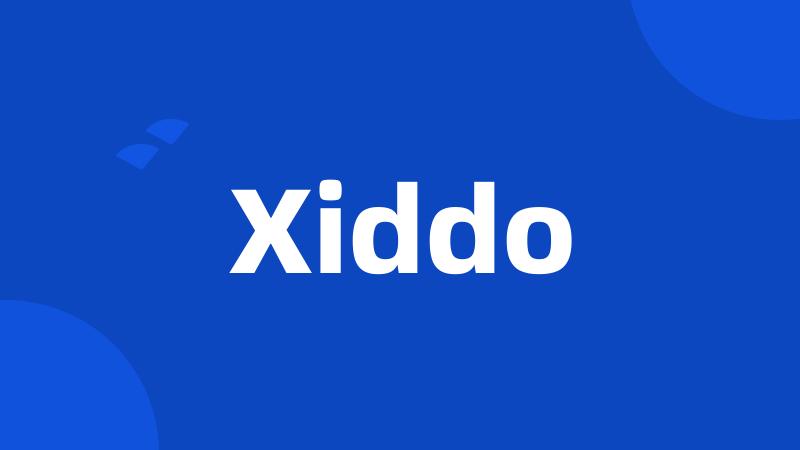 Xiddo