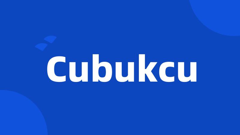 Cubukcu