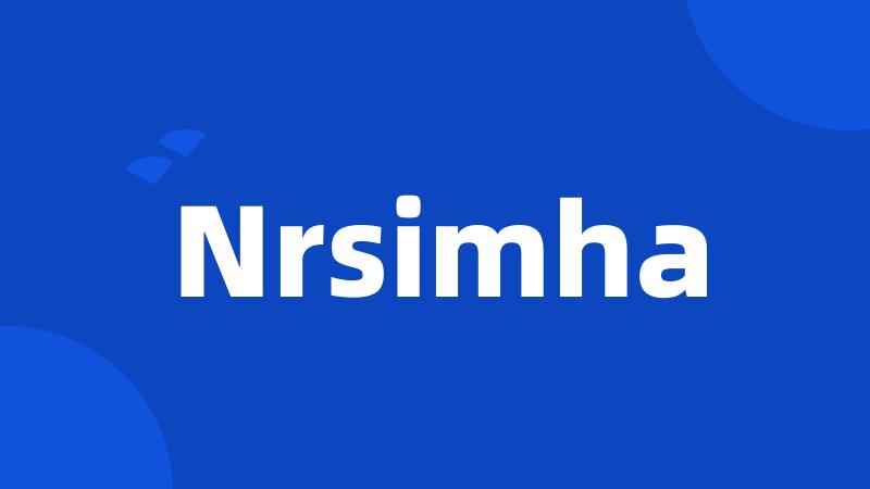 Nrsimha