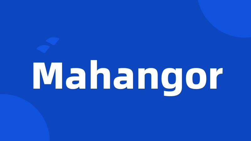 Mahangor