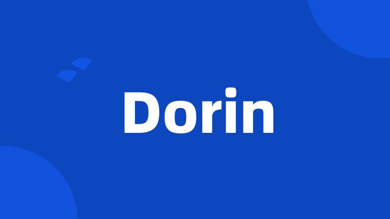 Dorin