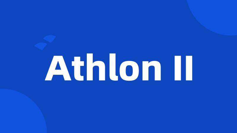 Athlon II