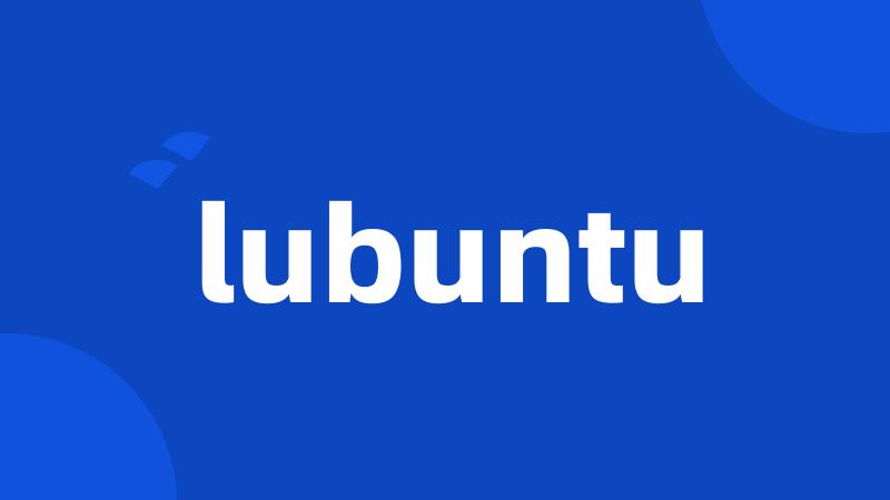 lubuntu