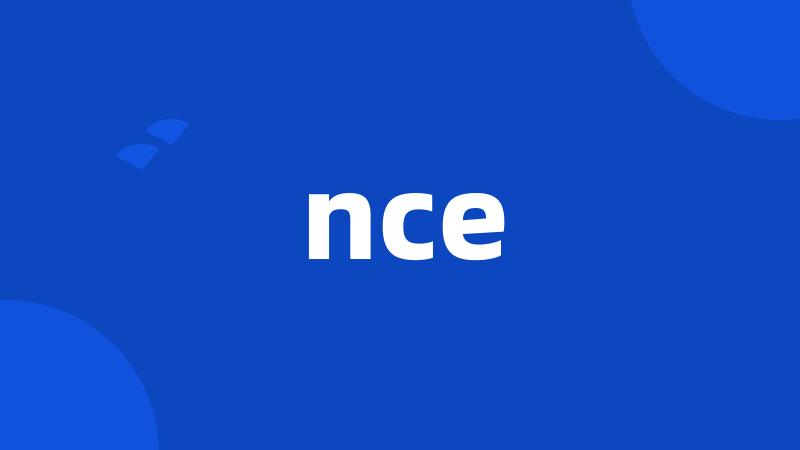 nce