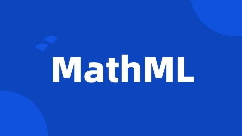 MathML