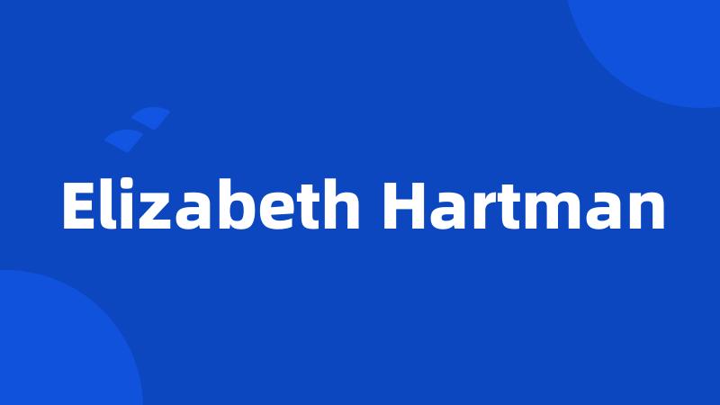 Elizabeth Hartman