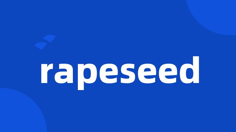 rapeseed