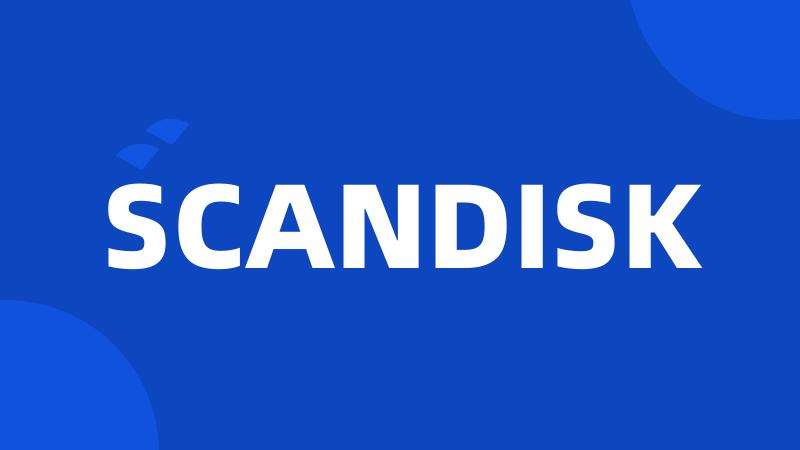 SCANDISK