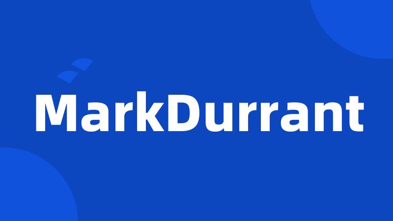 MarkDurrant