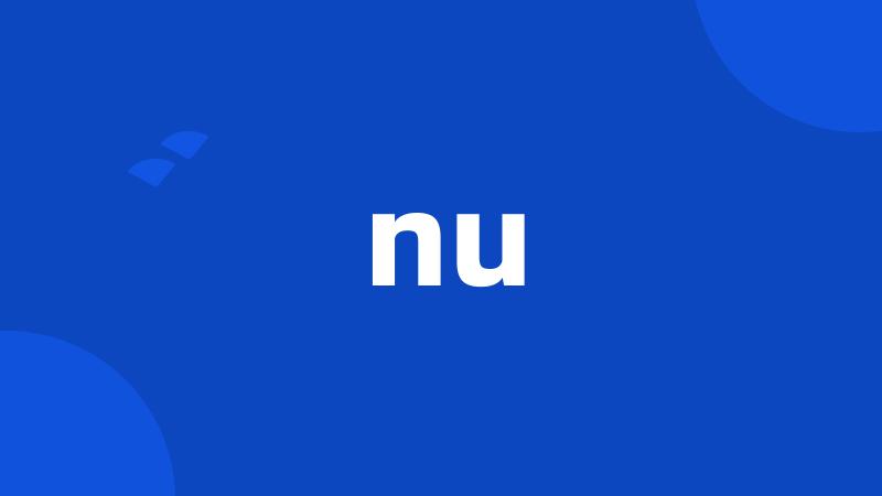 nu