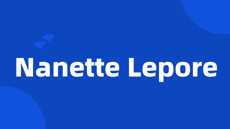 Nanette Lepore