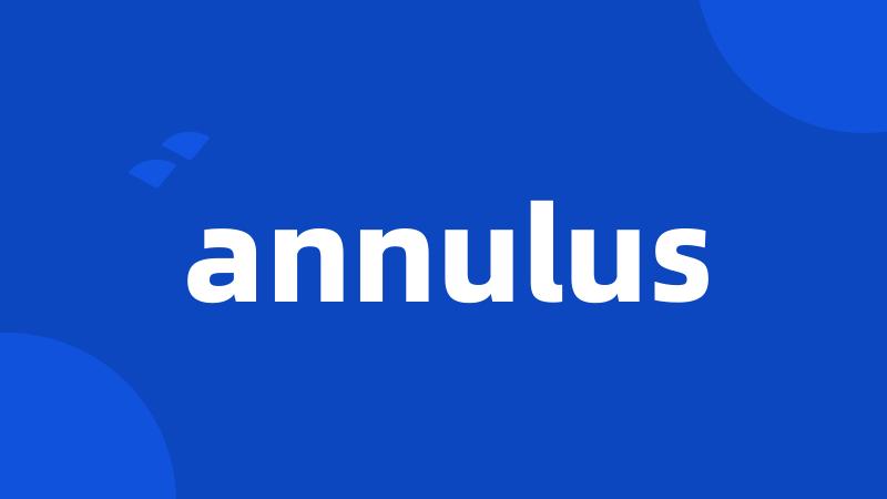 annulus