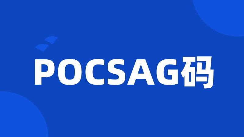 POCSAG码