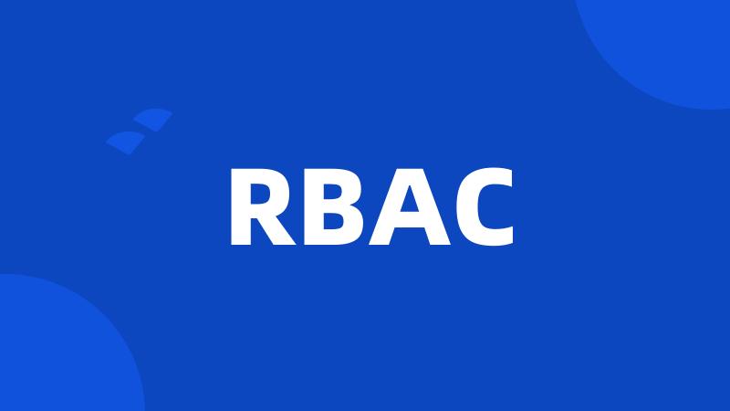 RBAC