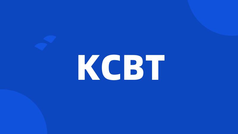 KCBT