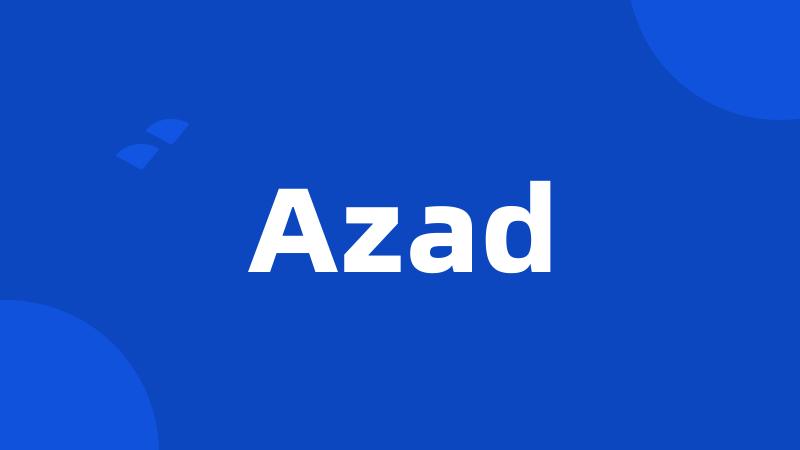 Azad