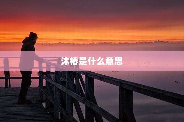 沐椿是什么意思