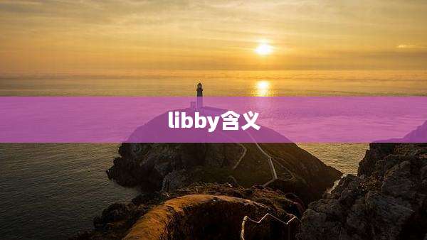 libby含义