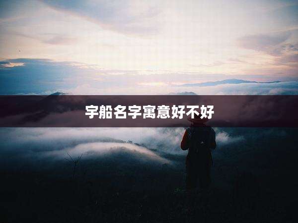 宇船名字寓意好不好