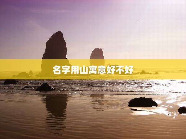 名字用山寓意好不好