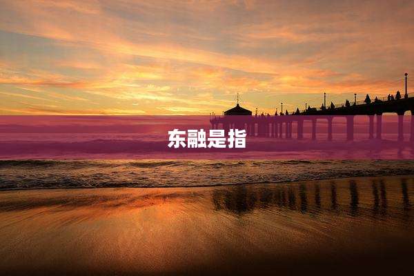 东融是指