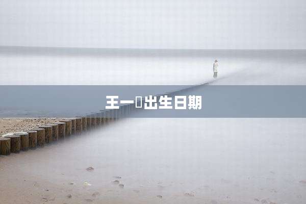 王一珺出生日期