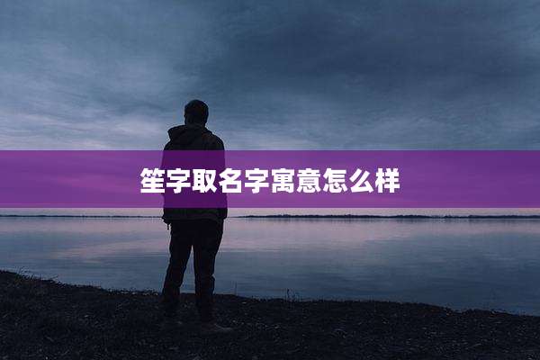 笙字取名字寓意怎么样