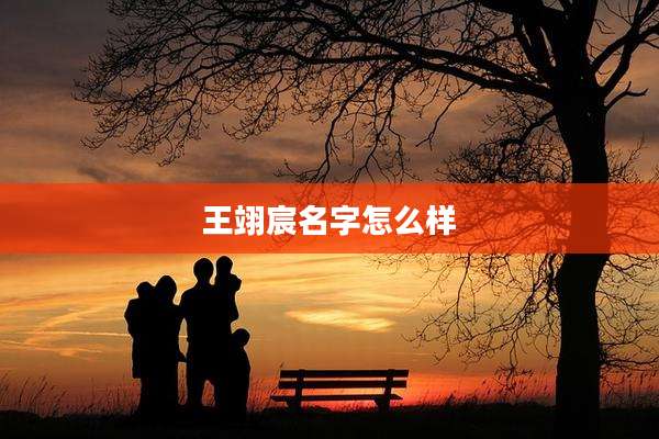王翊宸名字怎么样