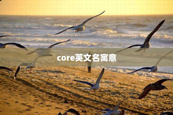 core英文名寓意