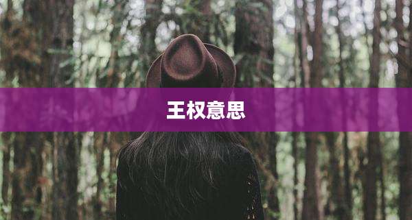 王权意思