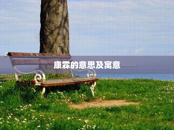 康霖的意思及寓意
