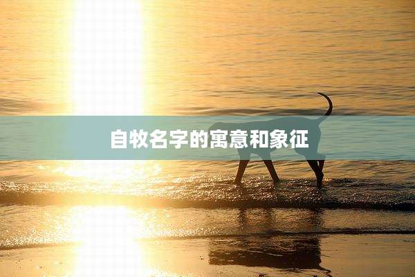 自牧名字的寓意和象征