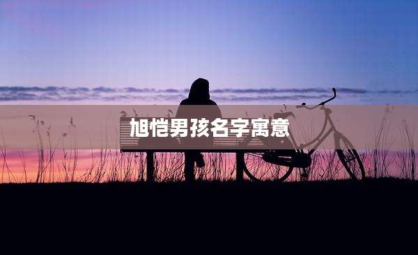 旭恺男孩名字寓意