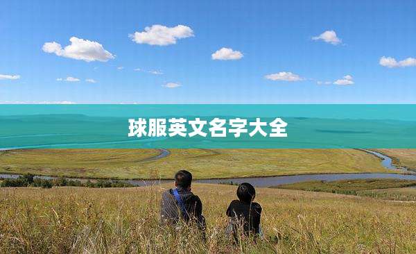 球服英文名字大全