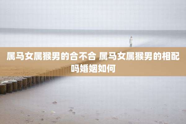 属马女属猴男的合不合 属马女属猴男的相配吗婚姻如何