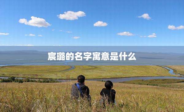 宸璐的名字寓意是什么