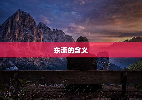 东流的含义