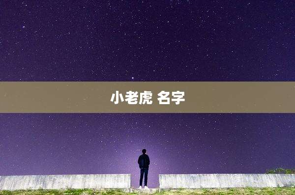 小老虎 名字